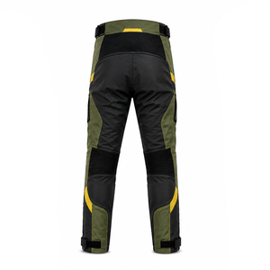Riding gear winter motorcycle pants durable waterproof textile <b>trousers</b> with removable knee armor warm lining adjustable waist - Product Image 3