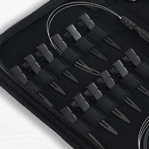 Nouveauté - Kit de pinces à extensions de cheveux au design personnalisé - Fabricant original - Kit d'outils pour extensions de cheveux réutilisables - ANAAIF - Product Image 6
