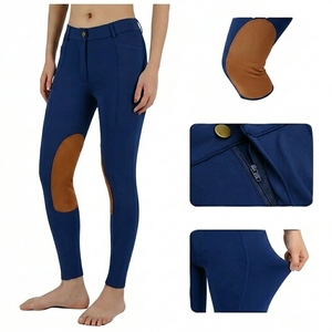 European Anti-Slip Women's Horse Riding Pants Silicone Equestrian Leggings High Waist Four-Way Stretch Eco-Friendly Riding - Product Image 3