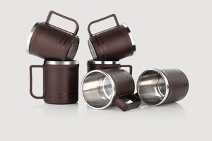 Elegante taza de cerámica para la hora del té, taza impresa para beber café y té, para el hogar, la oficina y uso diario. - Product Image 6