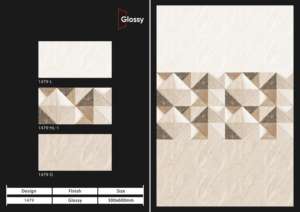 คอลเลกชันกระเบื้องพอร์ซเลนแบบมันเงาขนาด 300x600 มม. ดีไซน์ทันสมัย สำหรับตกแต่งภายในที่สว่างสดใสและพื้นผิวสถาปัตยกรรมขั้นสูง - Product Image 4