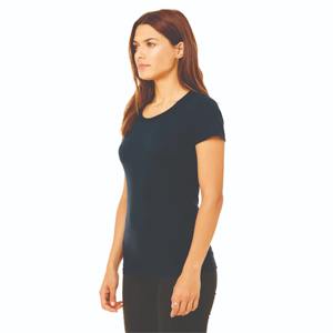 Camisetas de Mujer 2026, Nuevas, 100% Algodón, Manga Corta, Color Sólido, con Logo - Product Image 6