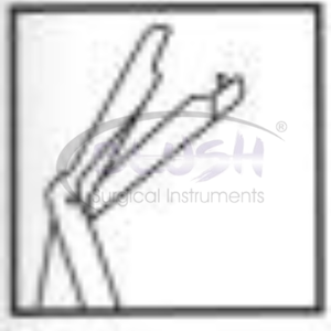 Ciseaux-pinces ophtalmiques combinés pliables pour la découpe de lentilles - Outil hospitalier d'<span class=keywords><strong>ophtalmologie</strong></span> par Blush Surgical - Product Image 5