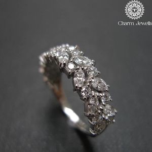Bague de fiançailles classique pour femme en argent plaqué or rose avec moissanite taille coussin, sertie de griffes, certifiée IGI, 3 grammes - Product Image 6