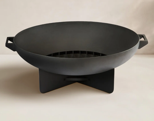 Vente en gros de foyer extérieur moderne en métal, finition noire, design personnalisé, haute qualité, produit très demandé, vente directe d'usine indienne - Product Image 5