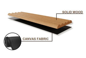 Paneles Acústicos de Madera Maciza 3D Modernos, Revestimiento Interior Decorativo de Color Personalizado para Baño, Sala de Estar, Almacén - Product Image 2