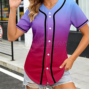 Camiseta de Softbol de Venta Directa de Fábrica con Tallas Flexibles para Exportación Global, Camisetas de Softbol Transpirables - Product Image 6