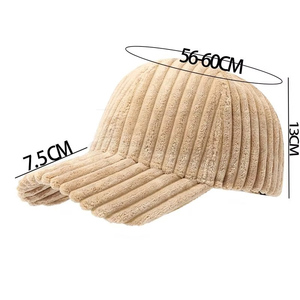 หมวกเบสบอลสีพื้นแบบทวิลล์ ปรับสายได้ ทรงไม่แข็งแบบ Dad Hat ปรับแต่งได้ สไตล์ Snapback สำหรับทุกเพศ แบบสปอร์ต ขายส่ง - Product Image 2