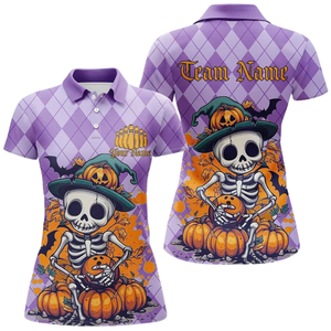 Camiseta Polo de Halloween Sublimación Tema de terror Directo del fabricante Precio más barato MOQ bajo - Product Image 3