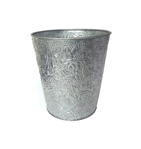 Handmade Iron Waste Basket for Residential Commercial and Hospitality Waste Collection - Product Image 1
