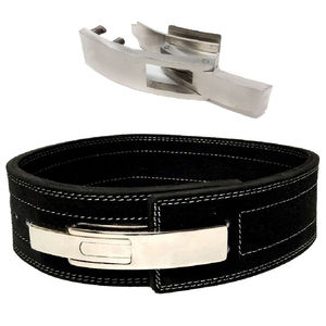 Cinturones de levantamiento de pesas OEM de cuero auténtico para entrenamiento de gimnasio, culturismo, cinturones de levantamiento de pesas personalizados para entrenamiento de gimnasio. - Product Image 3