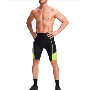 Pantalones Cortos de Ciclismo Unisex de Color Sólido Personalizados, Transpirables, de Poliéster/Algodón, Ajustados, de la Mejor Calidad y Alto Rendimiento, Última Moda en Oferta - Product Image 1