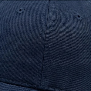 <b>Navy</b> Blue 6-Panel Baseball Cap Adjustable Fitted Unisex Cotton Twill Casual <b>Hat</b> Solid Color Adult Size - Product Image 5