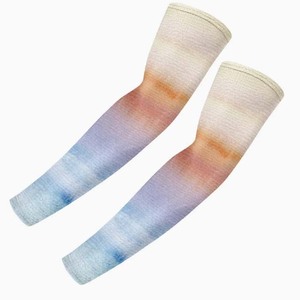 Manches de compression sportives rafraîchissantes en Spandex/Polyester, résistantes à l'eau, écologiques, pour la protection solaire et le cyclisme - Product Image 3