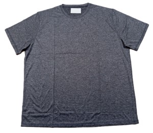 เสื้อยืดแขนสั้นผู้ชายคุณภาพสูง ผ้าโพลีเอสเตอร์ 100% ผ้าเรียบ ไม่ยับ แห้งเร็ว สำหรับฤดูร้อน - Product Image 3