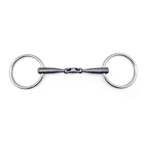 Wholesale Horse Bits Professional Titanium Loose Ring Horse Bit with Copper <b>Roller</b> Premium Horse Riding Equipment Manufacturer - Product Image 1