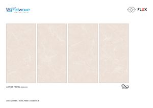 Elegantes Losas de Porcelana con Acabado Crema Mármol, Aspecto de Mármol Real, Azulejos de Porcelana GVT PGVT, Resistentes a las Manchas, Satinados No Reflectantes - Product Image 3