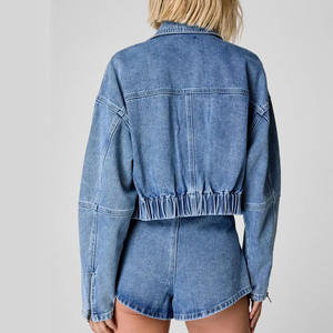 Ensemble deux pièces rose zippé à capuche en molleton épais 100 % coton, pantalon de survêtement et sweat à capuche pour femme, vente en gros 2026 - Product Image 4