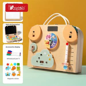 ड्राइंग बोर्ड W12D571 के साथ मोंटेसरी सेंसरी <span class=keywords><strong>2</strong></span> इन 1 लकड़ी के व्यस्त बोर्ड को अनुकूलित करें - Product Image 1