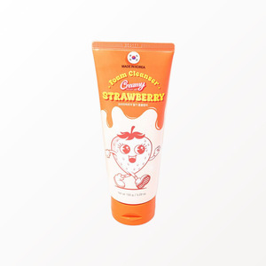 โฟมล้างหน้าเกาหลี K-Beauty Creamy Heart Me สตรอเบอร์รี่ 150 กรัม ผลิตในเกาหลี สำหรับทุกเพศ - Product Image 2