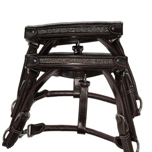 Productos ecuestres: Arnés de cuero acolchado suave para caballo, tallas personalizadas disponibles al mejor precio en India - Product Image 1