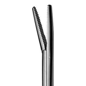 Pince à oreilles d'alligator professionnelle de 3,5 pouces avec mâchoire incurvée, instrument chirurgical ORL en acier inoxydable de qualité supérieure, pointe fine - Product Image 5