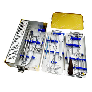 Kit de Instrumentos Ortopédicos para Miembros Superiores, Taladro Óseo Manual y Juego de Destornilladores, Instrumentos Quirúrgicos Profesionales para Trauma - Product Image 1