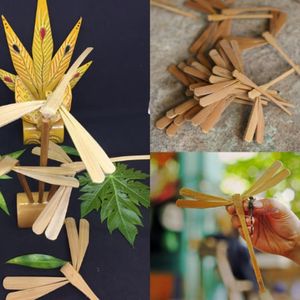BEST SELLING <b>Bamboo</b> Dragonfly <b>Craft</b> Toy For Educational Games And Family Recreation Durable <b>Bamboo</b> - Product Image 4