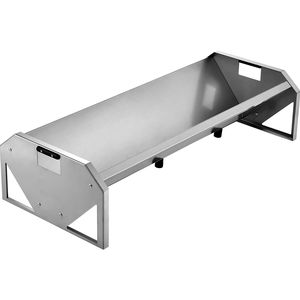 Mangiatoia per bestiame in metallo da 22 galloni con alimentatore per fieno da 45 pollici e struttura in acciaio resistente - Product Image 1