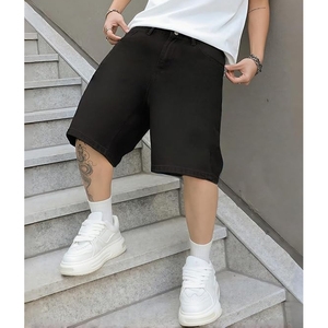 Vintage Acid Wash Denim Jorts Unisex Baggy Streetwear 100 Cotton Custom Logo <b>Shorts</b> Manufacturer - Product Image 3
