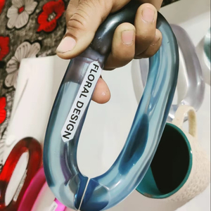 Cadena de eslabones grandes de resina acrílica, cadena de eslabones gruesos de resina efecto mármol, colgador de cadena por Abdul Rehman Enterprises - Product Image 1