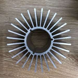 Profilé d'extrusion en aluminium personnalisé Shalumi pour dissipateur de chaleur rond - Product Image 5