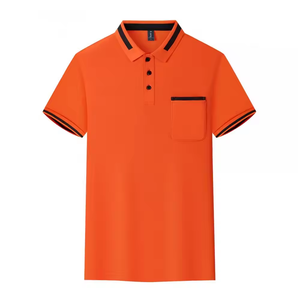 เสื้อยืดแขนสั้นลำลองสำหรับฤดูร้อน น้ำหนัก 140 กรัม แบบ unisex พร้อมกระเป๋า ระบายอากาศ แห้งเร็ว เหมาะสำหรับเสื้อทีม สามารถสกรีนโลโก้ได้ - Product Image 6
