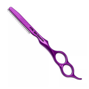 Stainless Steel Barber <b>Thinning</b> Razors for Men 2 Finger <b>Ring</b> Premium Face and Body Hairdressing Tool Precision Grooming Razor - Product Image 1