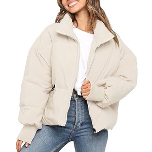 <b>Women</b>’s Hooded Puffer <b>Jacket</b> <b>Winter</b> <b>Warm</b> Quilted Down <b>Jacket</b> Wholesale Manufacturer Oem Odm Custom Printed Private Label Low MOQ - Product Image 1