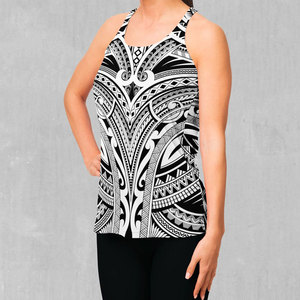 <b>Women</b> Custom Muscle Tank Tops Casual Polyester Cotton Feel <b>Singlet</b> Pastel Tank Top Shirts for Sublimation Printing - Product Image 4