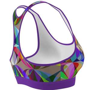 Women's High Elasticity Seamless Bra Ribbed Fabric Wireless Padded Workout Bra Gym Fitness Crop <b>Top</b> USA Europe Market Trend 2026 - Product Image 5