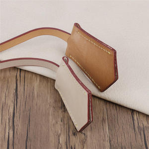 Étiquettes de bagages en cuir de luxe personnalisées, accessoires de voyage souples et personnalisés pour valise, sac d'affaires, étiquette personnalisée - Product Image 4