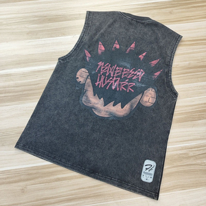 Camiseta sin mangas de malla para hombre, chaleco deportivo para gimnasio, camiseta de tirantes para culturismo, ropa deportiva para entrenamiento - Product Image 6