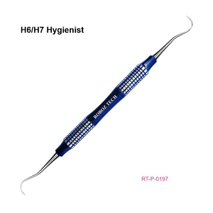 เครื่องขูดหินปูนแบบแมนนวล Ergonomic H6/H7 สำหรับทันตแพทย์ ผลิตจากสแตนเลส ได้รับการรับรองมาตรฐาน CE รับประกัน 2 ปี โดย Roboz Tech ประเทศปากีสถาน - Product Image 1