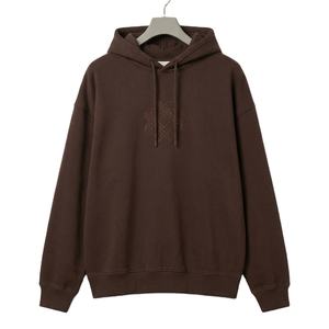 Sudadera con Capucha de Algodón Grueso Personalizada al por Mayor para Hombre, con Logotipo Personalizado de Alta Calidad, Estilo Urbano Extragrande, Perfecta para el Invierno - Product Image 6