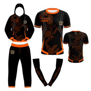 Maillot de jeu à sublimation intégrale personnalisé pour équipe d'e-sport – T-shirt respirant haute performance pour gamer - Product Image 3