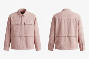 Camisas de Vestir Ligeras para Trabajo al Aire Libre, Cierre de Botones Personalizado, Marca Privada, Manga Larga, Diseño con Bolsillos - Product Image 5