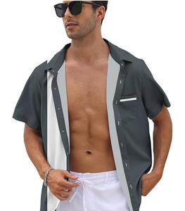 T-shirts personnalisables en polyester tricoté à col rond, imprimés, de haute qualité, pour hommes, décontractés, été, manches courtes, vente en gros 2025 - Product Image 4