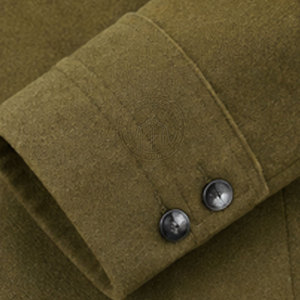 Manteau Trench Élégant avec Double Boutonnage, Col Large et Taille Ajustable – Réplique de Trench-Coat - Product Image 5