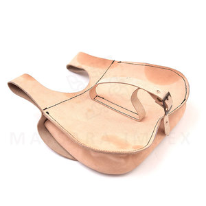 Bolsa de Cuero Medieval Ajustable con Diseño Cosido y Cierre de Hebilla, Bolsas de Cuero Medievales Hechas a Mano - Product Image 6