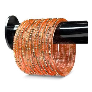 Luxury Rain Drop <b>Bangles</b> Set Crystal Rhinestone Imitation Pearl Bridal Jewelry Wedding Party Wear Trendy Islam <b>Indian</b> Pakistani - Product Image 1