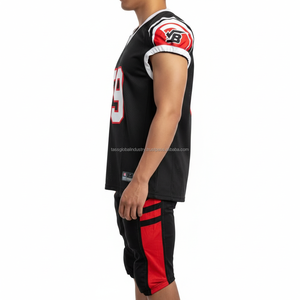Uniforme de Fútbol Americano para Mujer, Manga Corta, Personalizado, OEM, Venta al Por Mayor - Product Image 4