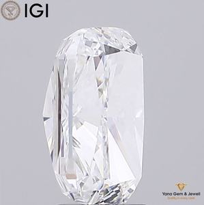 Diamant de laboratoire CVD, couleur E, clarté VVS2, forme coussin, 5,00 carats, certifié IGI, pour un cadeau de mariage élégant - Product Image 5
