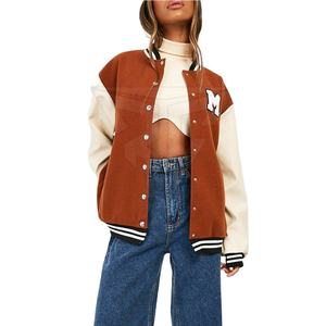 Chaqueta de punto transpirable con cuello levantado personalizada de alta calidad para mujer con diseño único para la temporada de invierno - Product Image 1